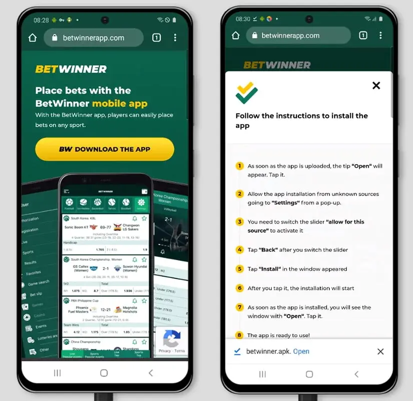 Betwinner Login